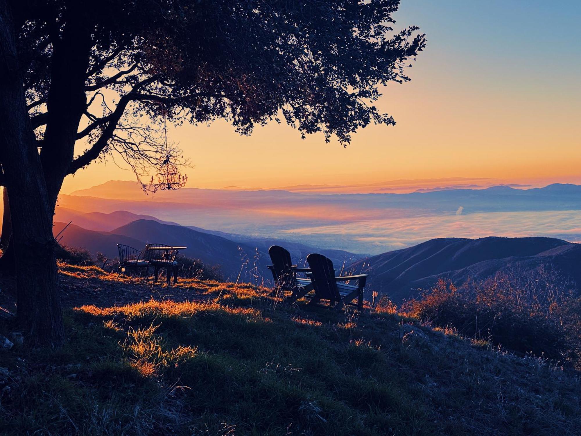 100 Mile View-Fire Pit, Romantic, Peaceful, Private Crestline Dış mekan fotoğraf